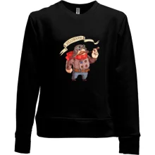 Детский свитшот без начеса Jolly roger