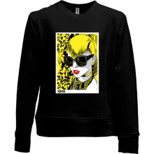 Детский свитшот без начеса Tarantina yellow