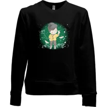 Детский свитшот без начеса Kid boy in a cap