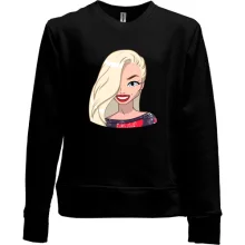 Детский свитшот без начеса Art. Blonde smiling