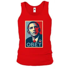Чоловіча майка Obey Obama