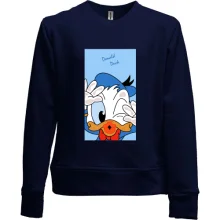 Детский свитшот без начеса Donald duck baby