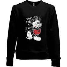 Детский свитшот без начеса Mickey Mouse The Fall of America