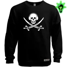 Свитшот без начеса Music pirates
