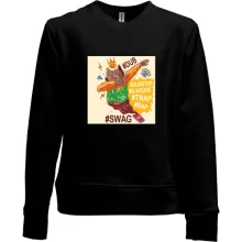 Комбинированный детский лонгслив Bulldog #SWAG