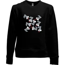 Детский свитшот без начеса Bugs bunny pattern