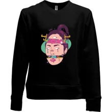 Детский свитшот без начеса Brain out art