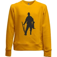 Детский свитшот без начеса Hunter silhouette