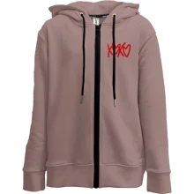 Дитяче худі на блискавці XO-XO із серцями (Вишивка)