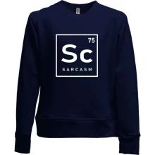 Детский свитшот без начеса Sc (SARCASM)