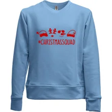 Дитячий світшот без начосу на Новий Рік "#christmassqoad"