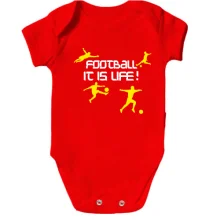 Детское боди Football it is live!