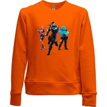 Детский свитшот без начеса с героями игры Fortnite