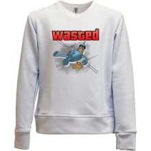 Детский свитшот без начеса "Bender: wasted"