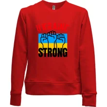 Детский свитшот без начеса "Ukraine Strong"