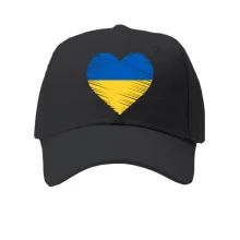 Детская кепка с сердцем в цветах национального флага
