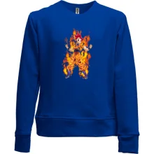 Детский свитшот без начеса "Сон Гоку"