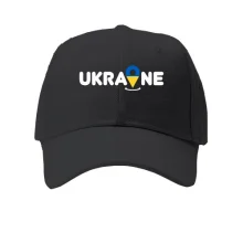 Детская кепка с принтом "Локация Украина"