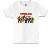 Детская футболка с шестью персонажами Roblox