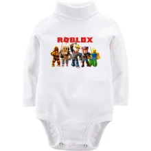 Детское боди с длинным рукавом с шестью персонажами Roblox