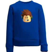 Дитячий світшот Roblox face