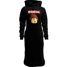 Худи платье Roblox face (2)