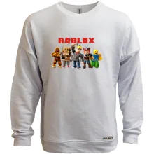 Світшот без начосу із шістьма персонажами Roblox