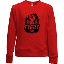 Детский свитшот без начеса Fight MMA