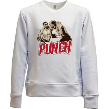 Детский свитшот без начеса MMA Punch
