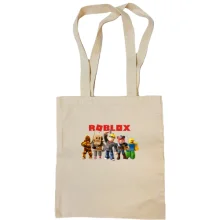 Сумка шоппер с шестью персонажами Roblox