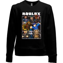 Детский свитшот без начеса Roblox Team (2)