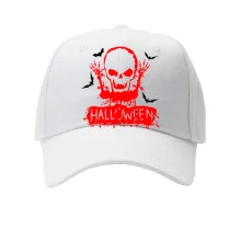 Детская кепка Halloween Череп с воронами
