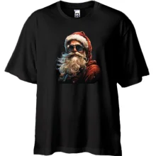 Футболка Oversize Крутой Санта (3)
