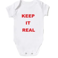 Детское боди Keep It Real