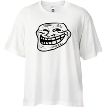 Футболка Oversize Trollface
