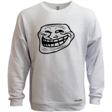 Свитшот без начеса Trollface