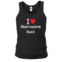 Майка I love alternative ROCK
