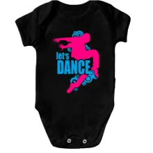 Детское боди Let's Dance
