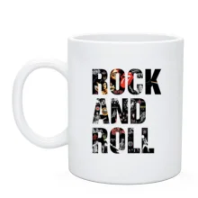 Чашка Rock And Roll (Рок группы)