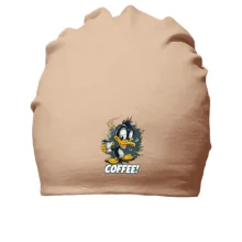 Хлопковая шапка Coffee с утенком