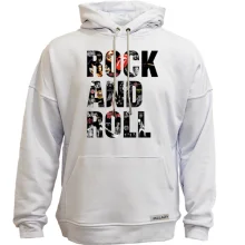 Худи без начеса Rock And Roll (Рок группы)