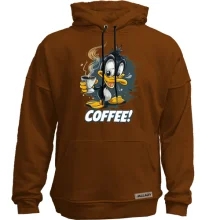 Худи без начеса Coffee с утенком