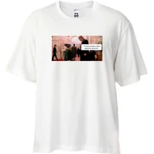 Футболка Oversize Карикатура с Трампом из Один дома