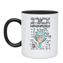 Чашка Rick and Morty - you are pice of ...