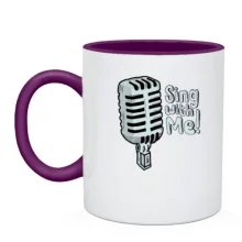 Чашка Sing with me