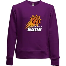 Детский свитшот без начеса с эмблемой Phoenix Suns в виде солнца