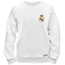 Свитшот Real Madrid с вышитой эмблемой (Вышивка)