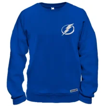 Свитшот Tampa Bay Lightning с вышитой эмблемой (Вышивка)