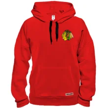 Толстовка с вышитым логотипом Chicago Blackhawks (Вышивка)