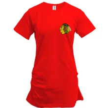 Туніка з вишитим логотипом Chicago Blackhawks (Вишивка)